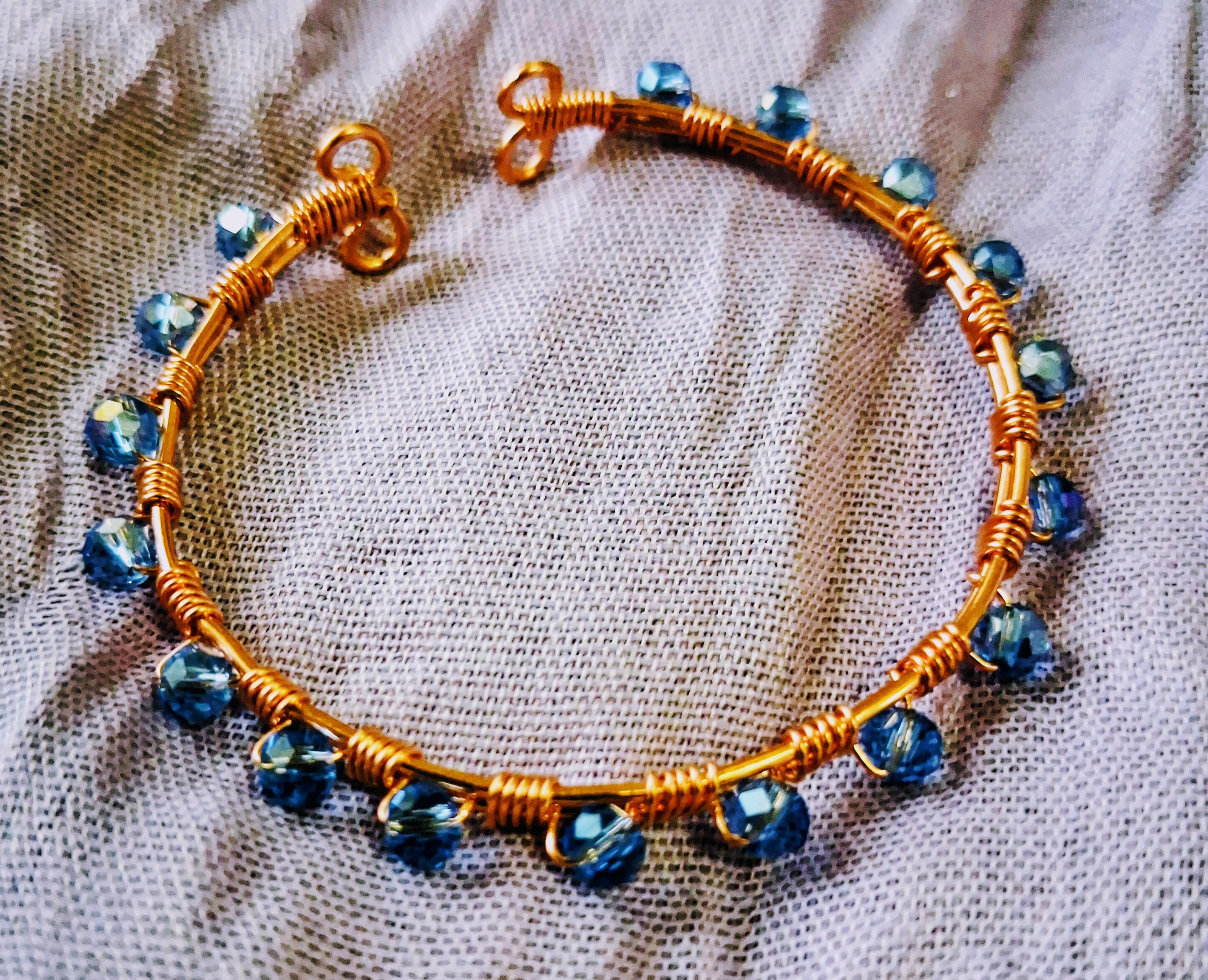 Celestial Star-Wrapped Bangle