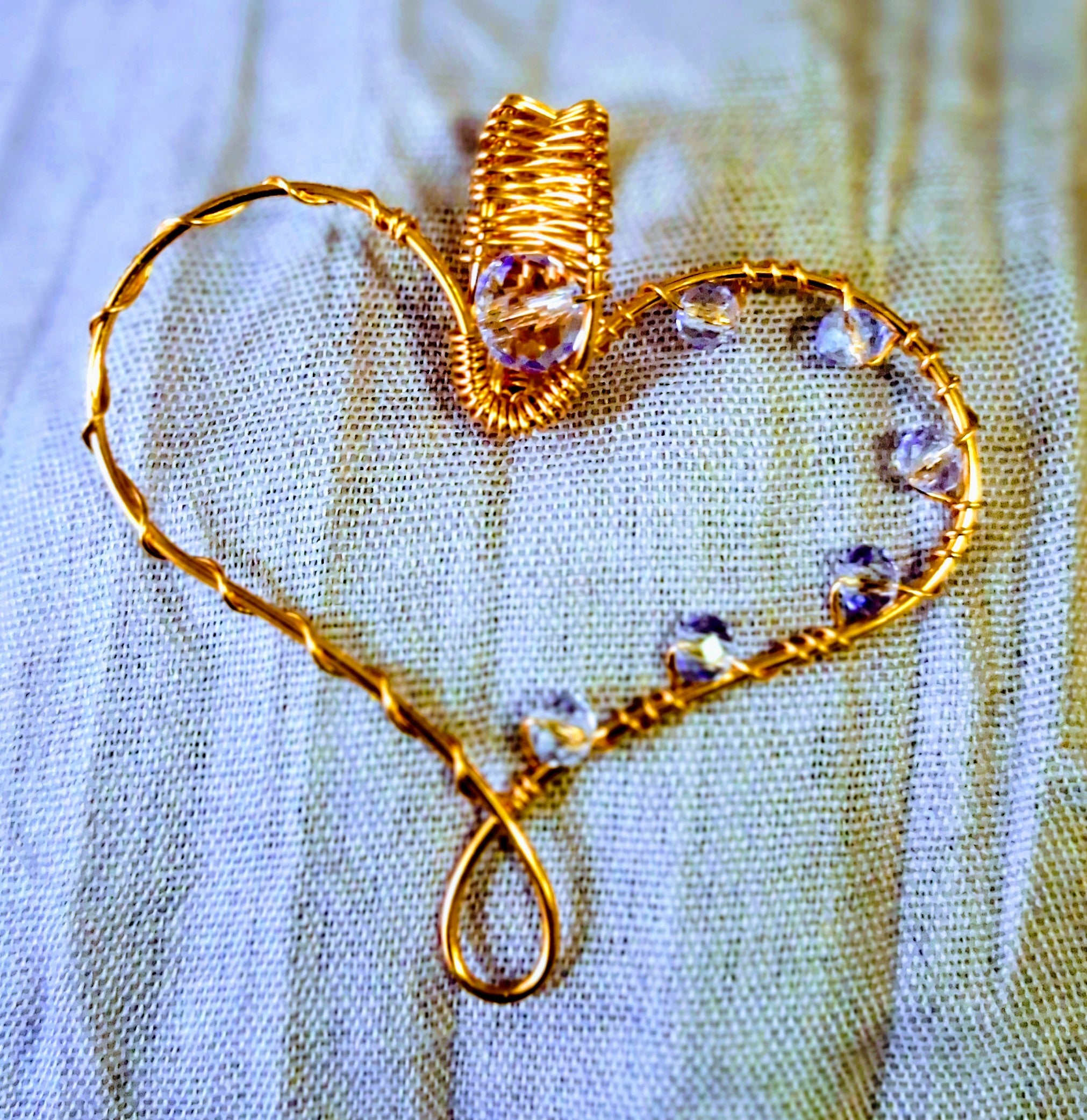 Starlight Heart Pendant