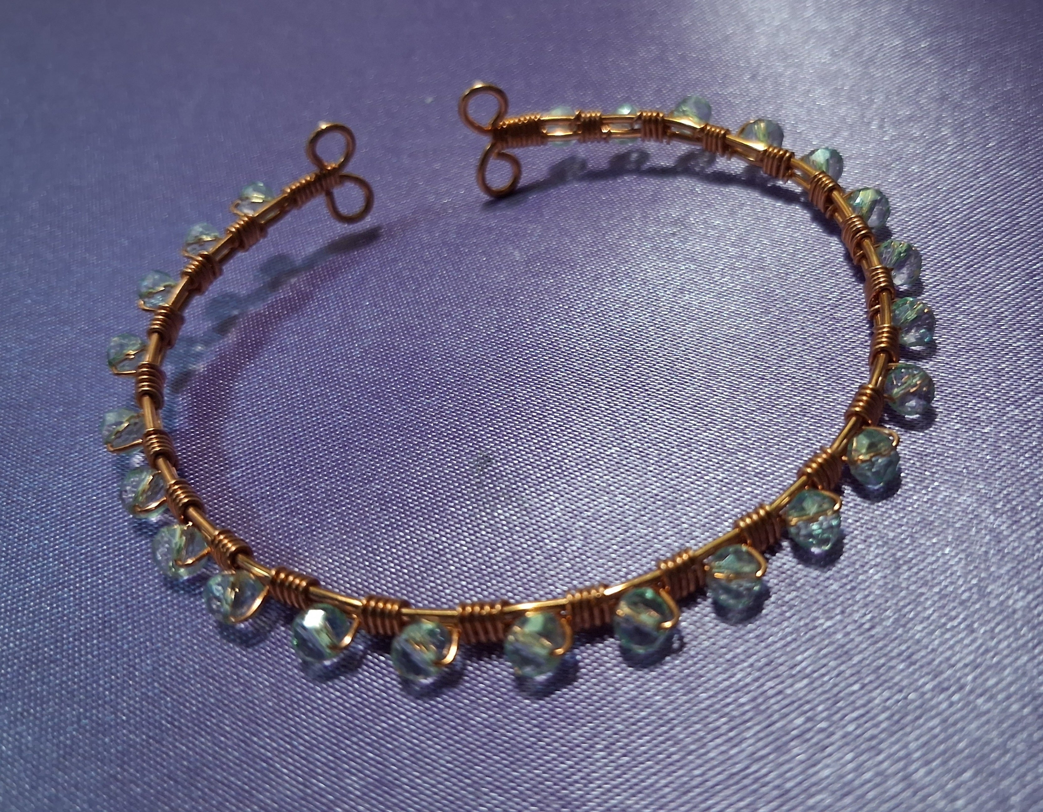 Celestial Star-Wrapped Bangle