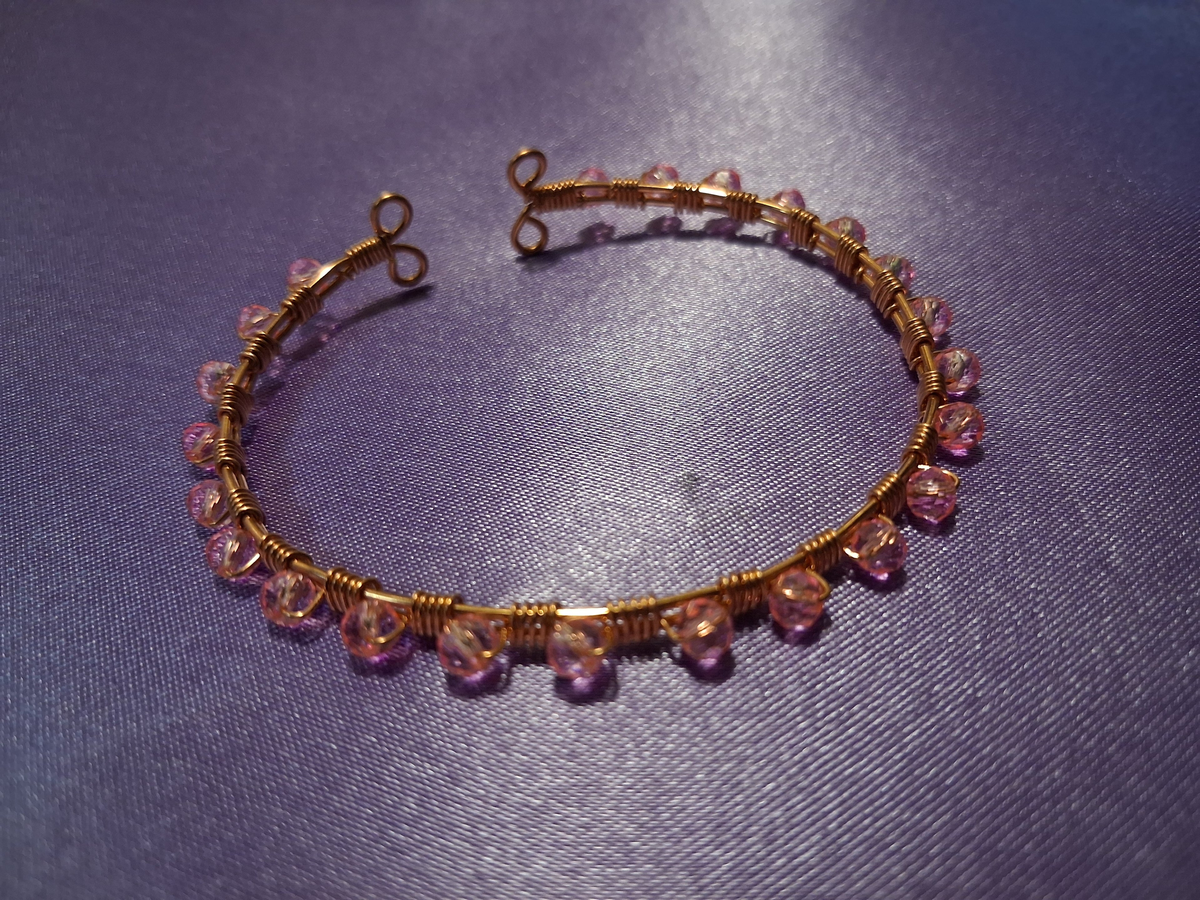 Celestial Star-Wrapped Bangle